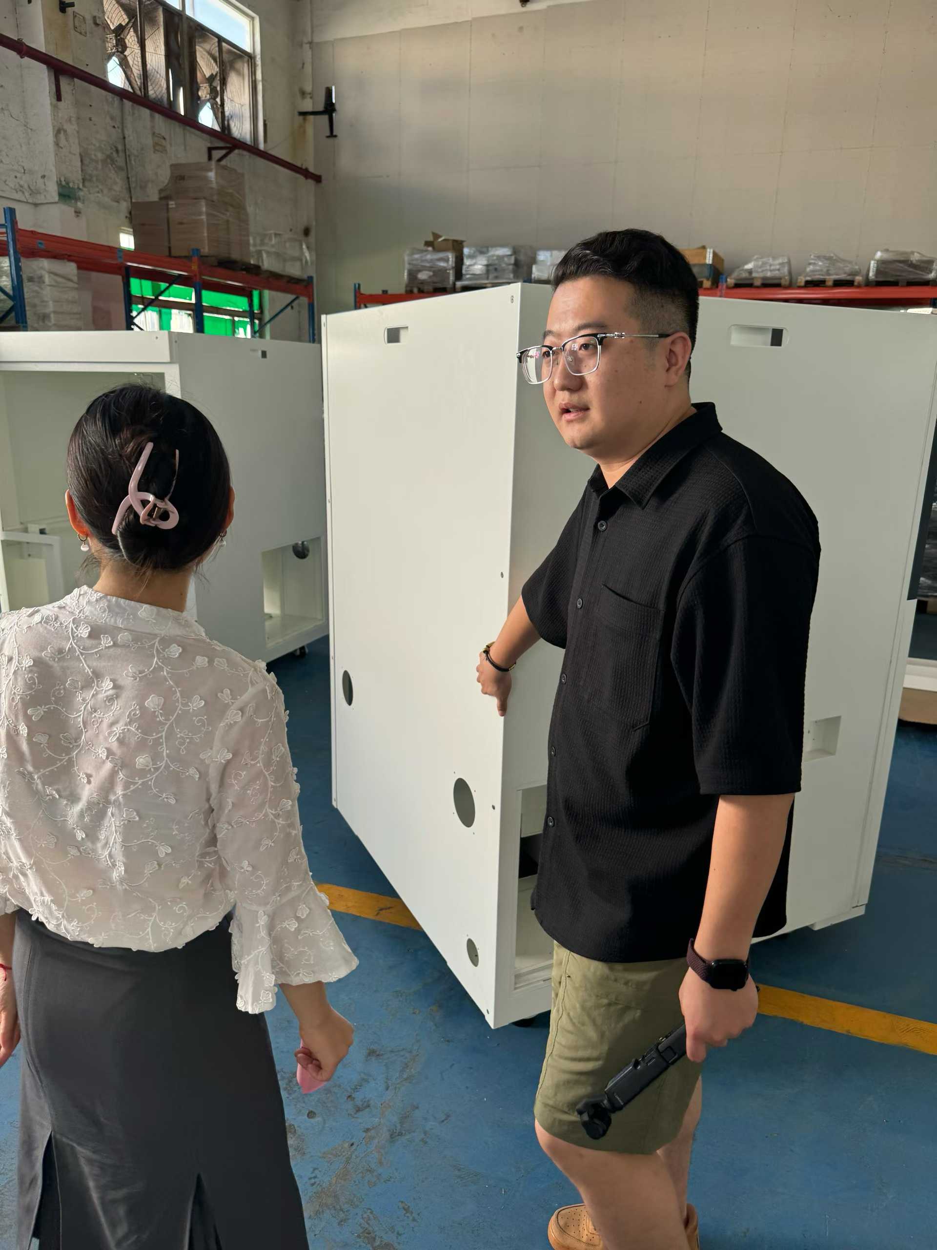 炽禾网络制造企业项目沟通现场